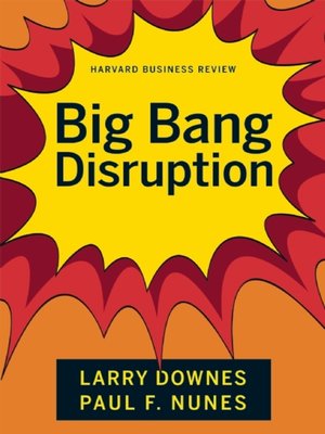 cover image of Big-Bang Disruption